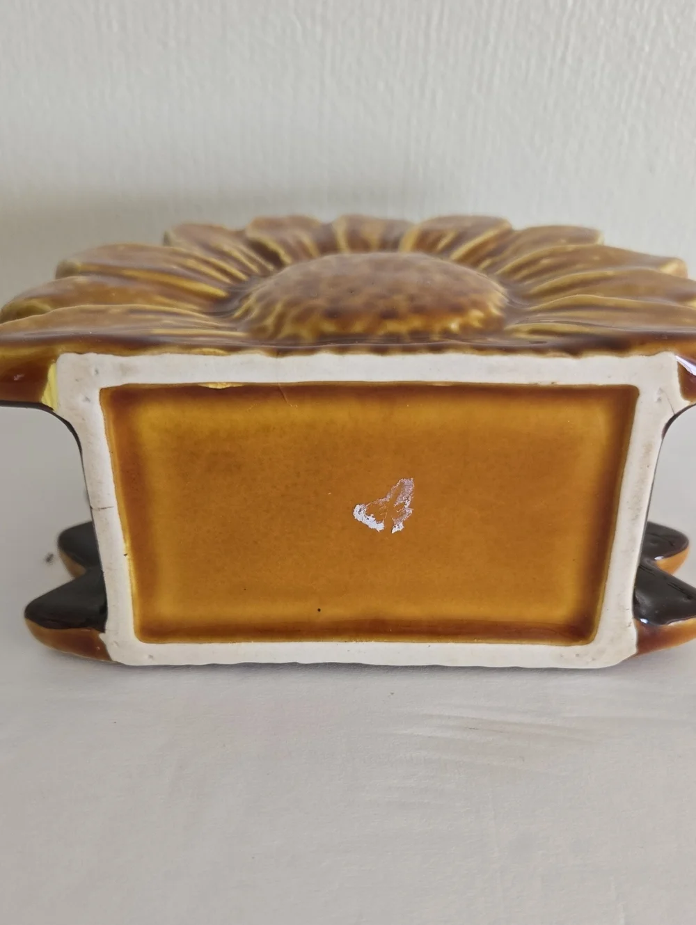 Sunflower Ceramic Napkin Holder